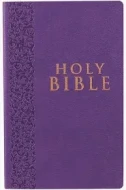 KJV Gift Award Holy Slimline Bible - Lavender